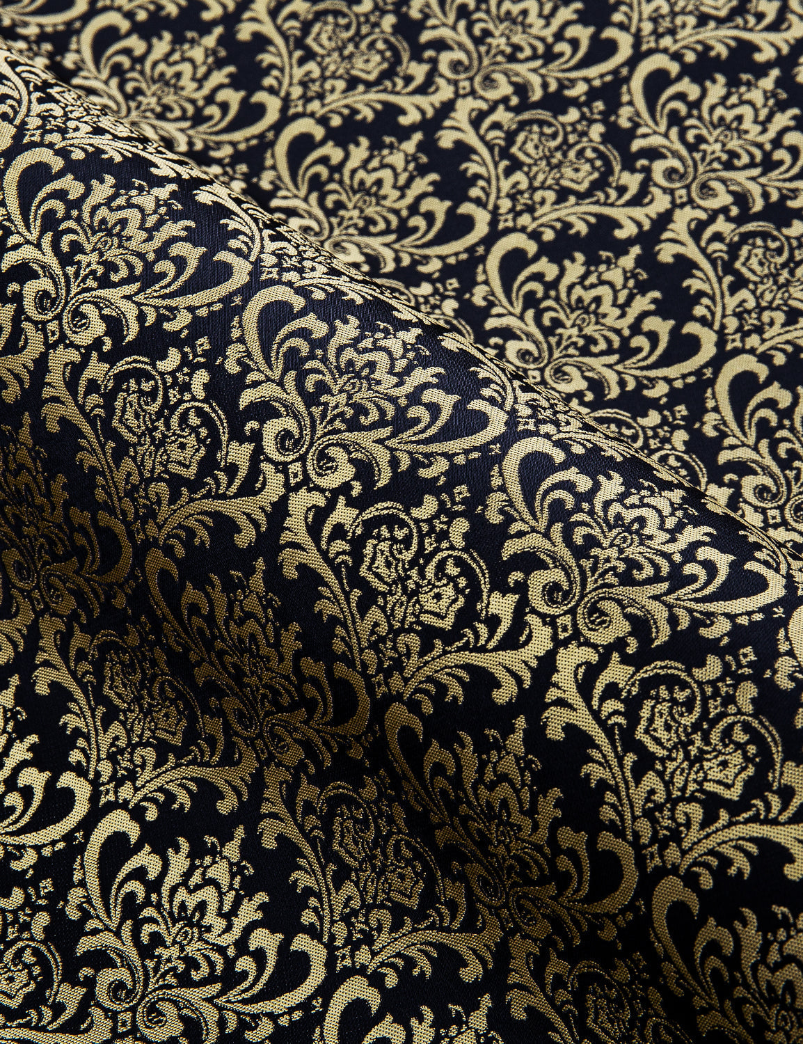 Gold and Black Ornamental Dress Shirt shirt    - Sophisticated Gentlemen