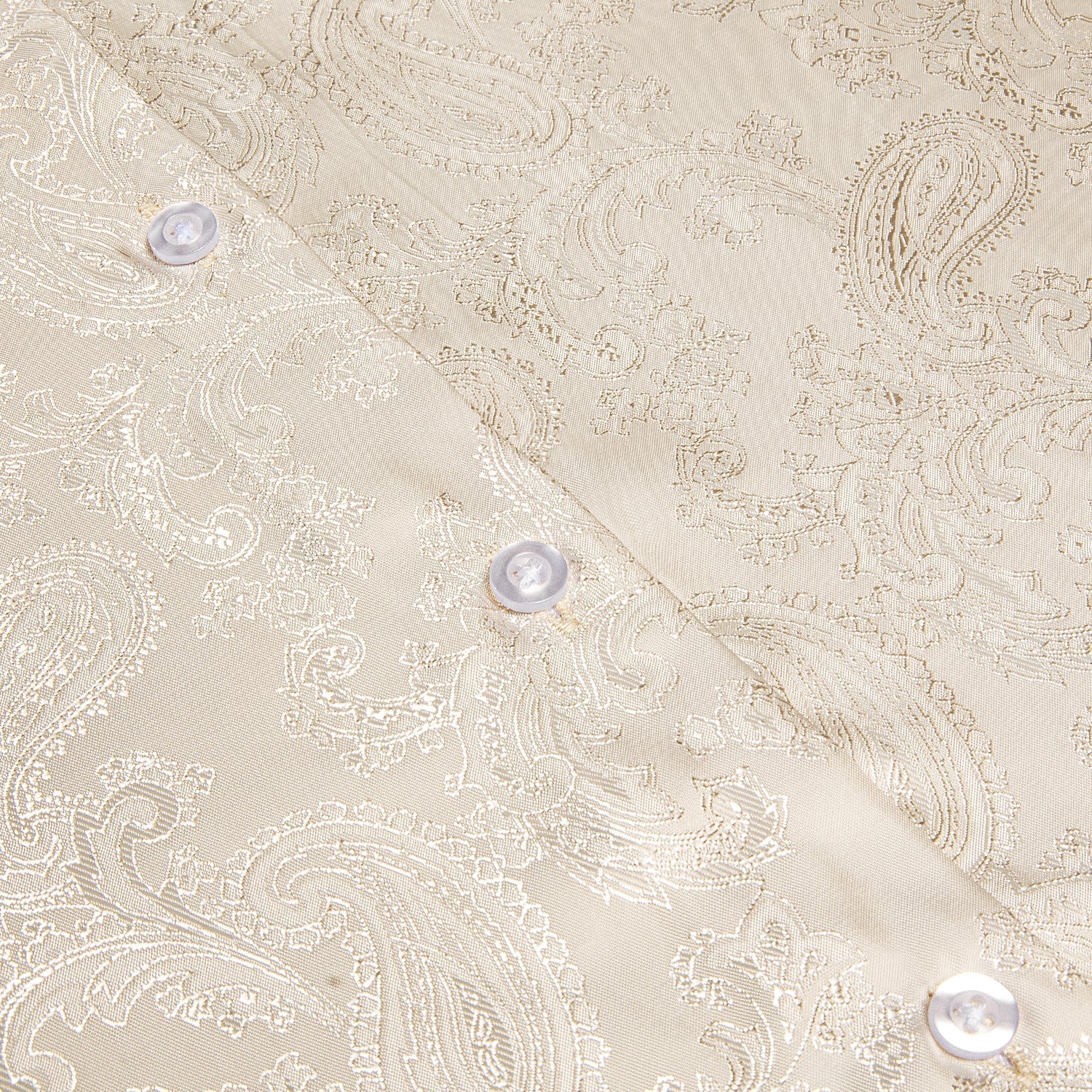 Champagne Paisley Dress Shirt shirt    - Sophisticated Gentlemen