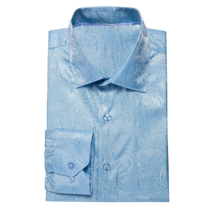 Celeste Paisley Dress Shirt shirt    - Sophisticated Gentlemen