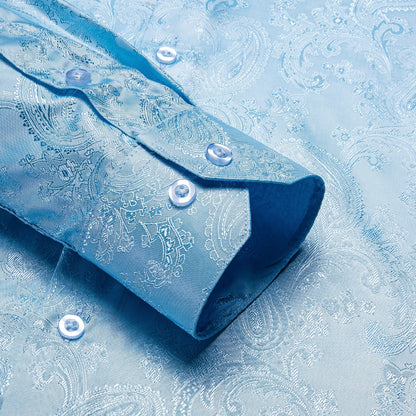 Celeste Paisley Dress Shirt shirt    - Sophisticated Gentlemen