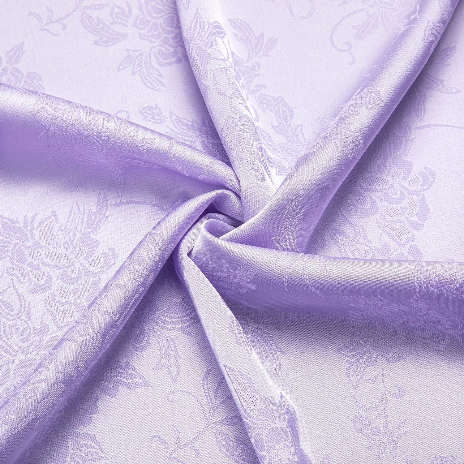 Lavender Floral Silk Dress Shirt shirt    - Sophisticated Gentlemen