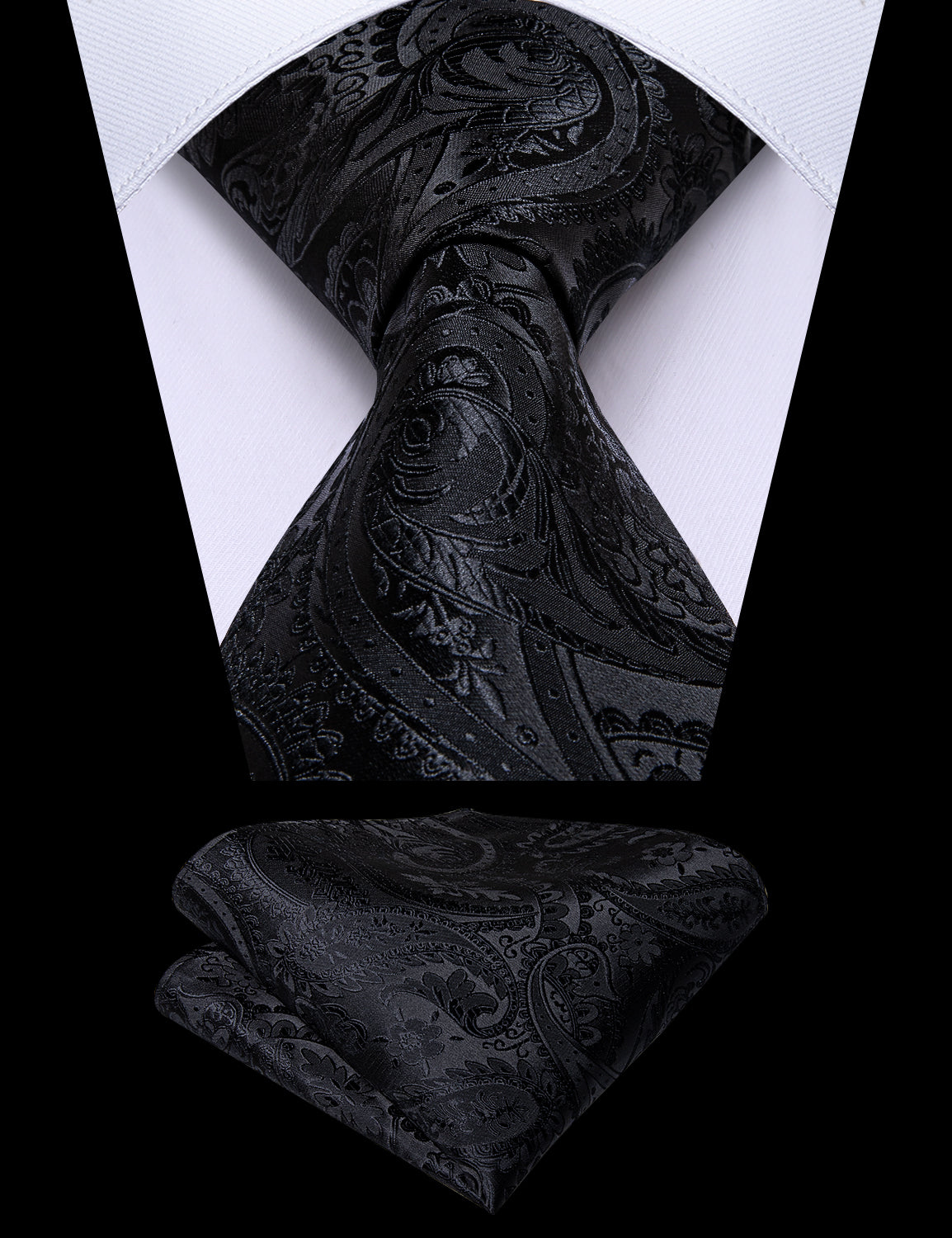 Black Fashion Men 100% Waistcoat Vest Pocket Suit Mjtz-109 - Gentleman Clothing