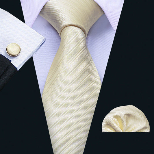 Milky Way Tie, Pocket Square and Cufflinks tie sets    - Sophisticated Gentlemen