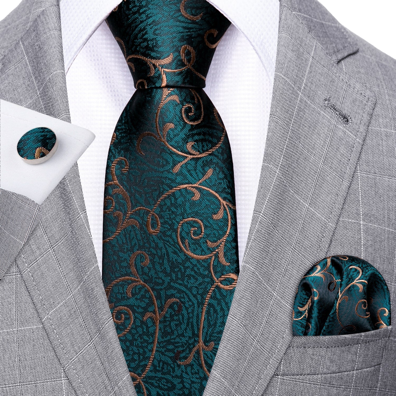 Forest Green Tie Set - SOPHGENT