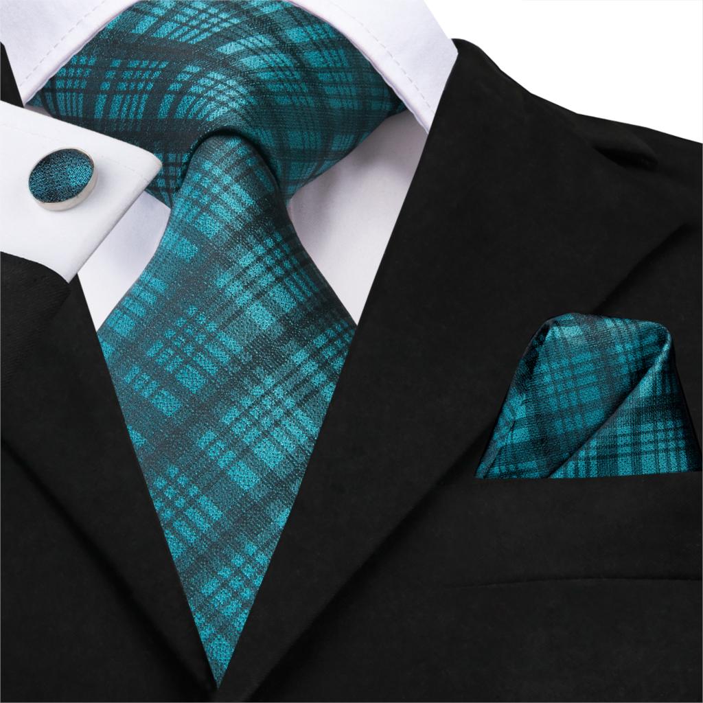 Pastel Business Tie, Pocket Square and Cufflinks - SOPHGENT