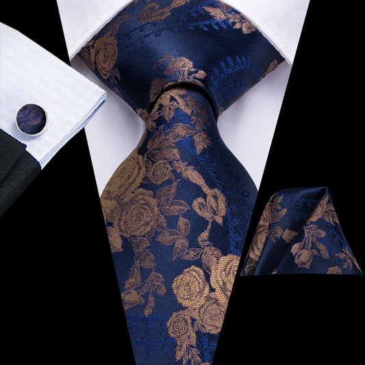 Rosa Damascena Premium Tie Set Tie sets Standard packaging   - Sophisticated Gentlemen