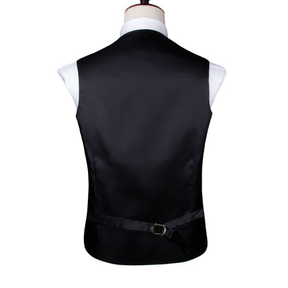 Royal Blue Shining Vest Set - SOPHGENT