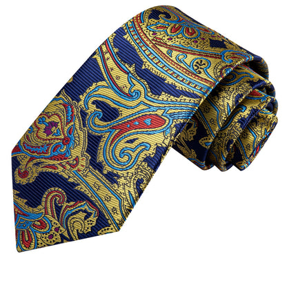 Abstract Nature Tie, Pocket Square and Cufflinks tie sets    - Sophisticated Gentlemen