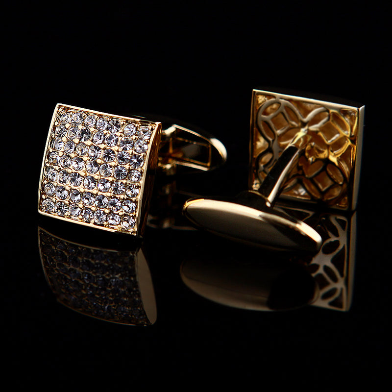 Luxury Gold Wedding Cufflinks - SOPHGENT