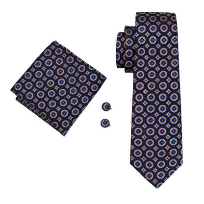 Business Club Tie, Pocket Square and Cufflink tie sets    - Sophisticated Gentlemen