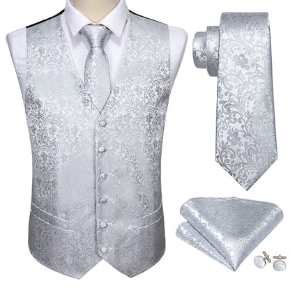 Light Gray Vest Set - SOPHGENT