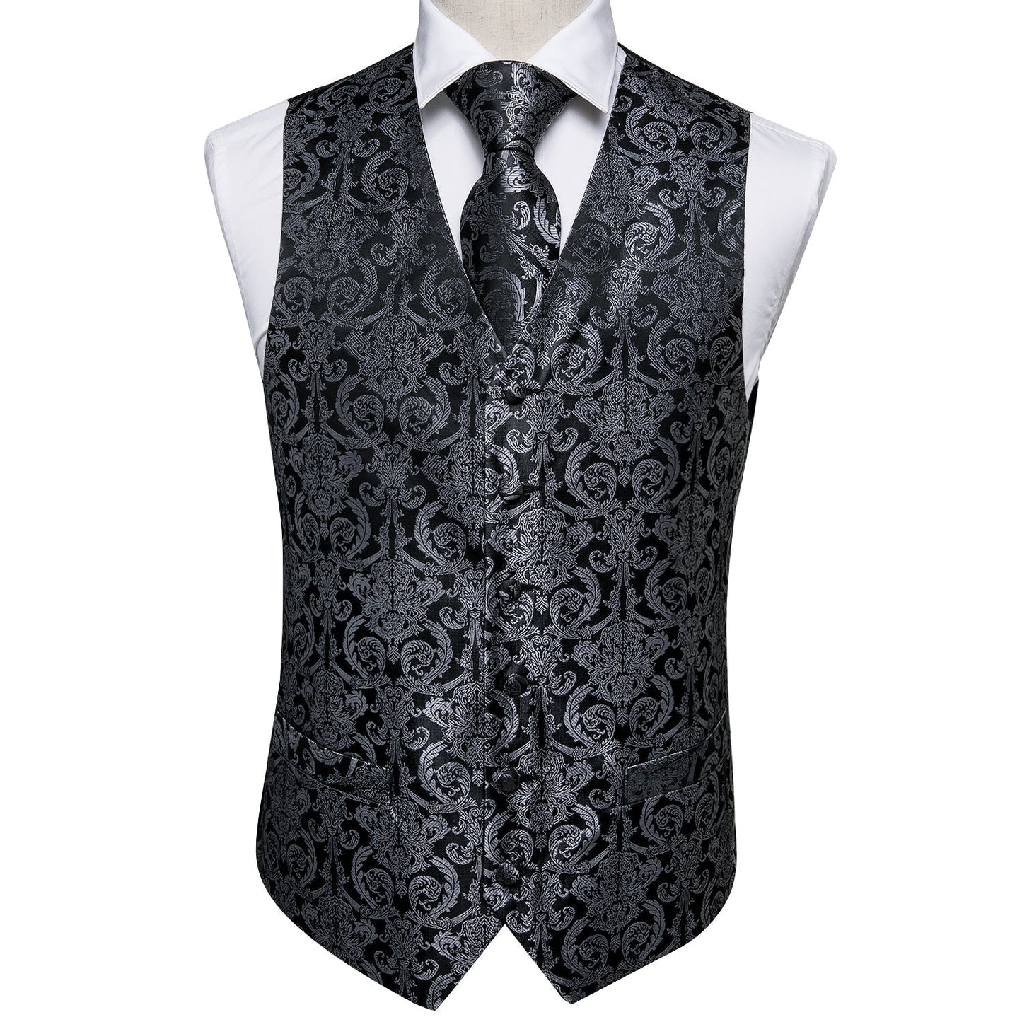 Floral Influence Vest Set - SOPHGENT