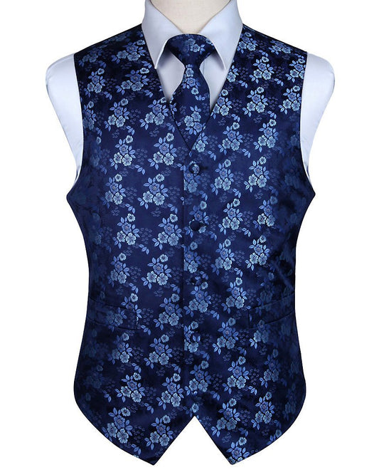 Grown Man Floral Vest Set vest    - Sophisticated Gentlemen
