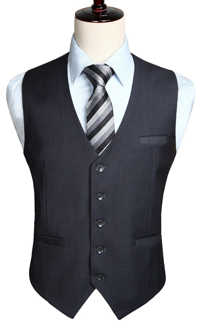 Gray Cotton Vest - SOPHGENT