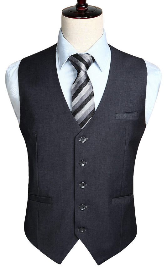 Gray Cotton Vest - SOPHGENT