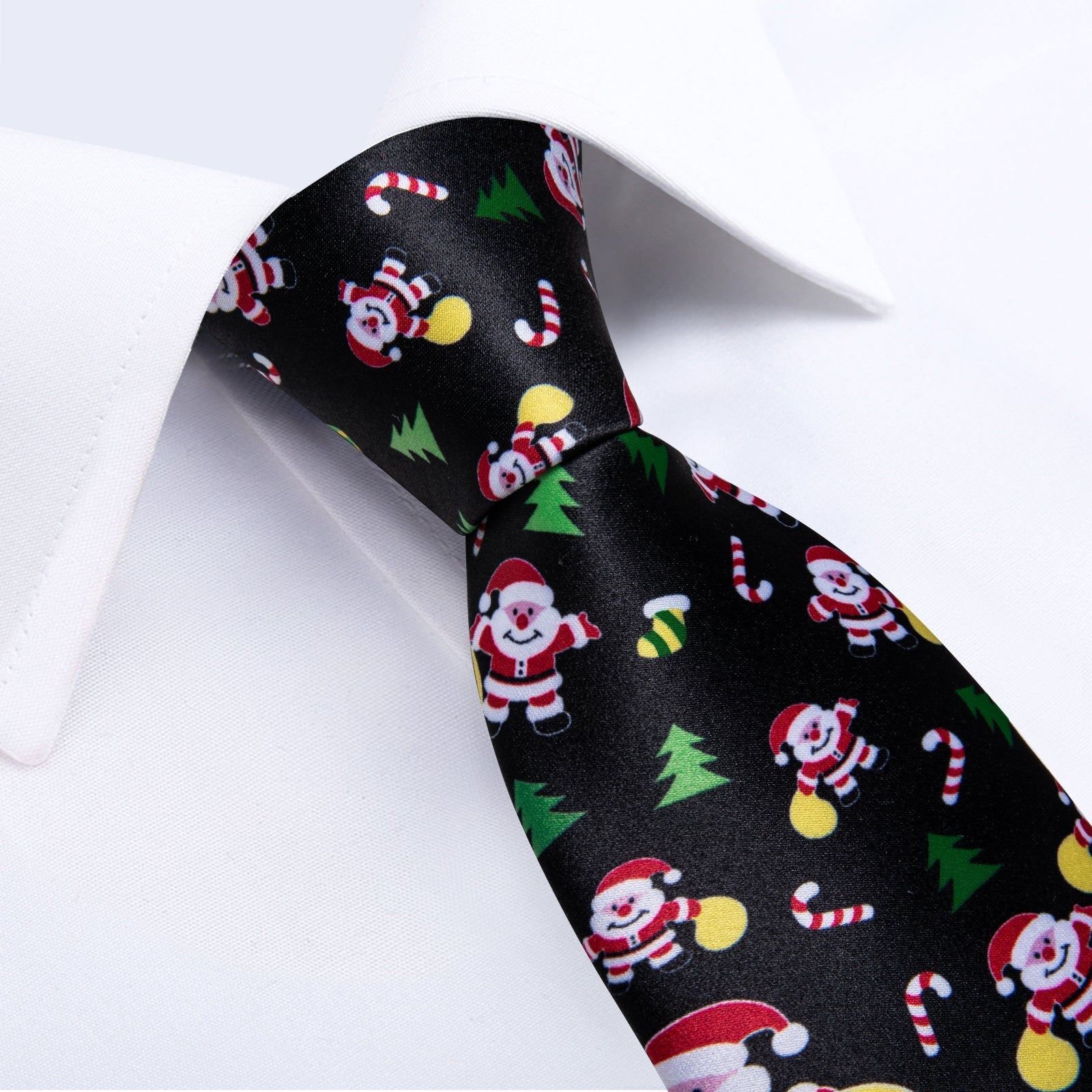 Black Christmas Decorations Tie Set tie sets    - Sophisticated Gentlemen