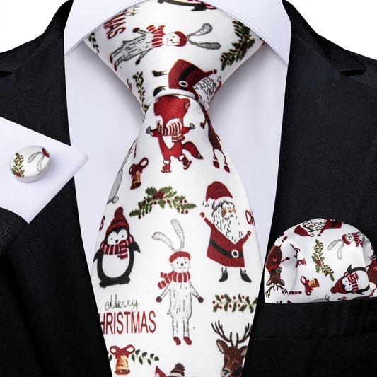 Merry Christmas Tie Set tie sets Standard packaging   - Sophisticated Gentlemen