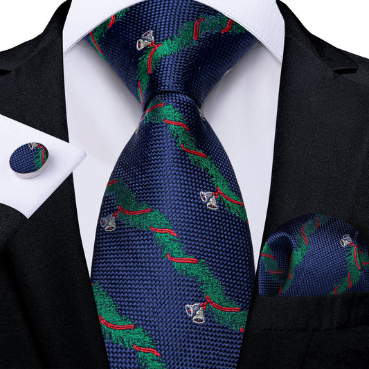 Christmas Garland Tie Set tie sets Standard packaging   - Sophisticated Gentlemen