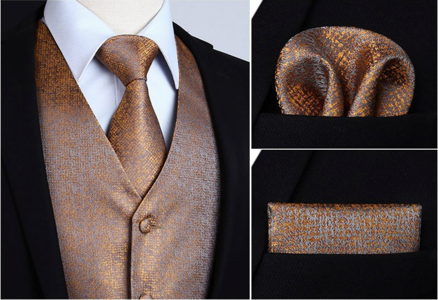 Classic Gentleman Vest Set vest    - Sophisticated Gentlemen