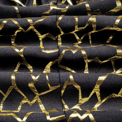Black and Gold Tuxedo Jacket tuxedo    - Sophisticated Gentlemen
