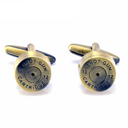 12 Gauge Cufflinks cufflink    - Sophisticated Gentlemen