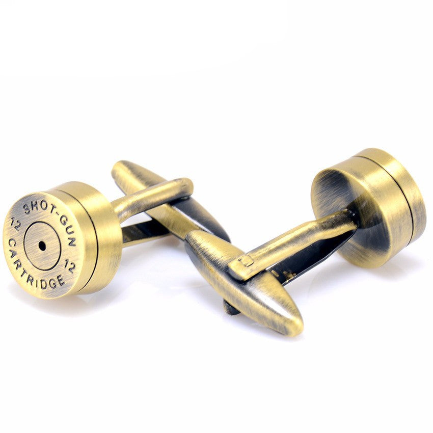 12 Gauge Cufflinks cufflink    - Sophisticated Gentlemen