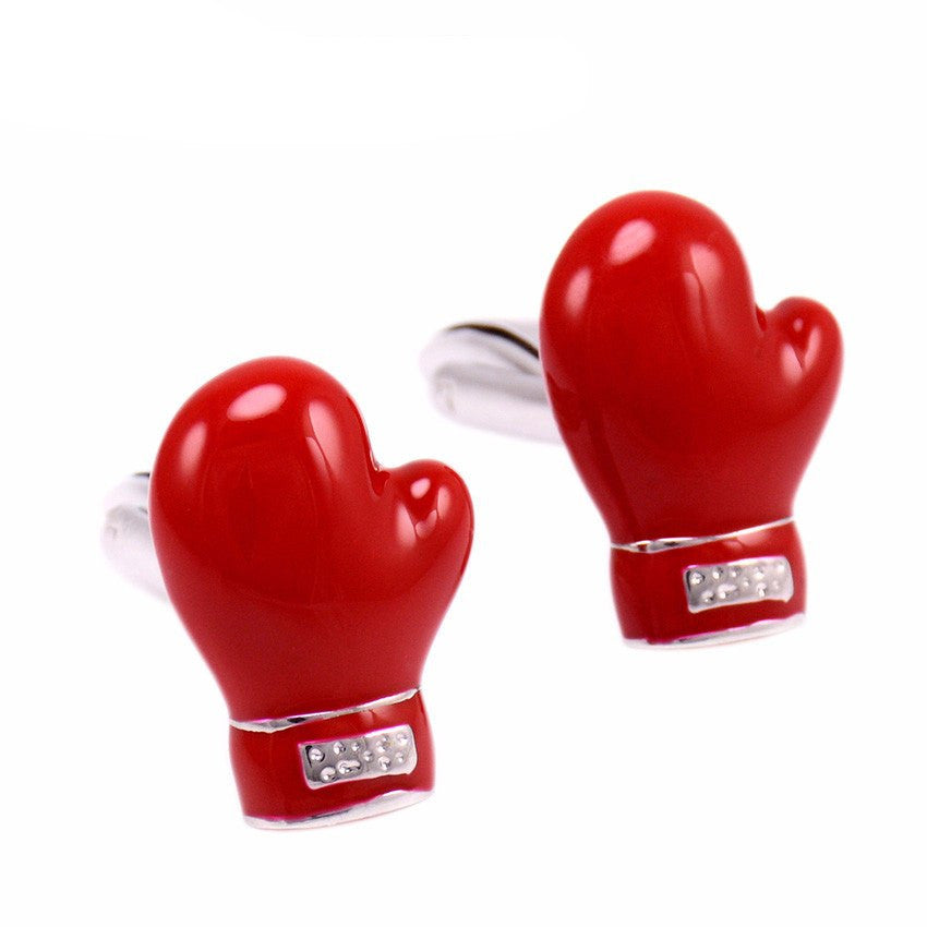 Boxing Gloves Cufflinks cufflink    - Sophisticated Gentlemen