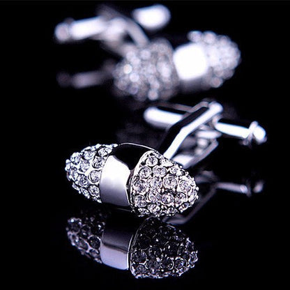 Crystal Egg Cufflinks cufflink    - Sophisticated Gentlemen