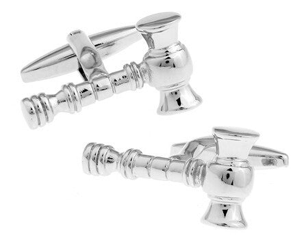 Gavel Cufflinks cufflink    - Sophisticated Gentlemen