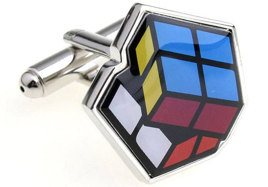 Rubik's Cube Cufflinks cufflink    - Sophisticated Gentlemen