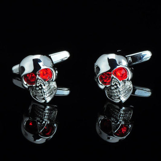 Skull Cufflinks cufflink    - Sophisticated Gentlemen