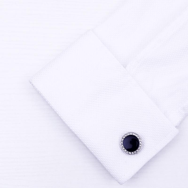 Gent's Crystal Black Tuxedo Cufflinks-Cufflinks-from-Gentlemanclothing.com.jpg