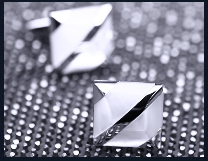 Gent's Silver Plated White Stone Cufflinks-Cufflinks-from-Gentlemanclothing.com.jpg