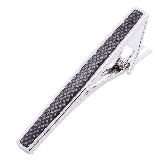 Dragon Skin Engraved Tie Clip tie clip    - Sophisticated Gentlemen