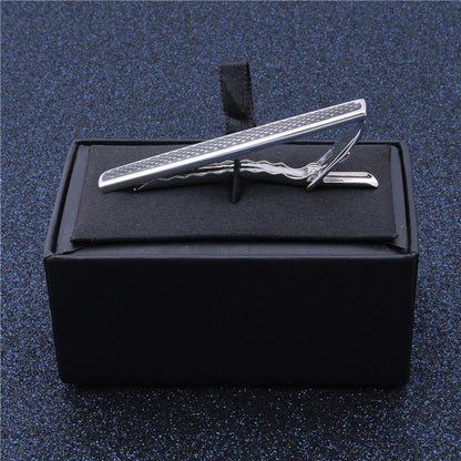 Dragon Skin Engraved Tie Clip tie clip    - Sophisticated Gentlemen
