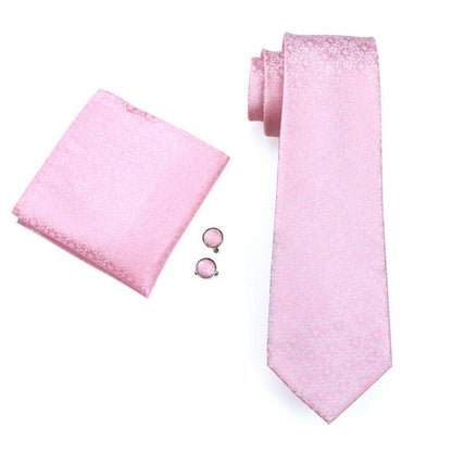 Baby Pink Tie Set tie sets    - Sophisticated Gentlemen