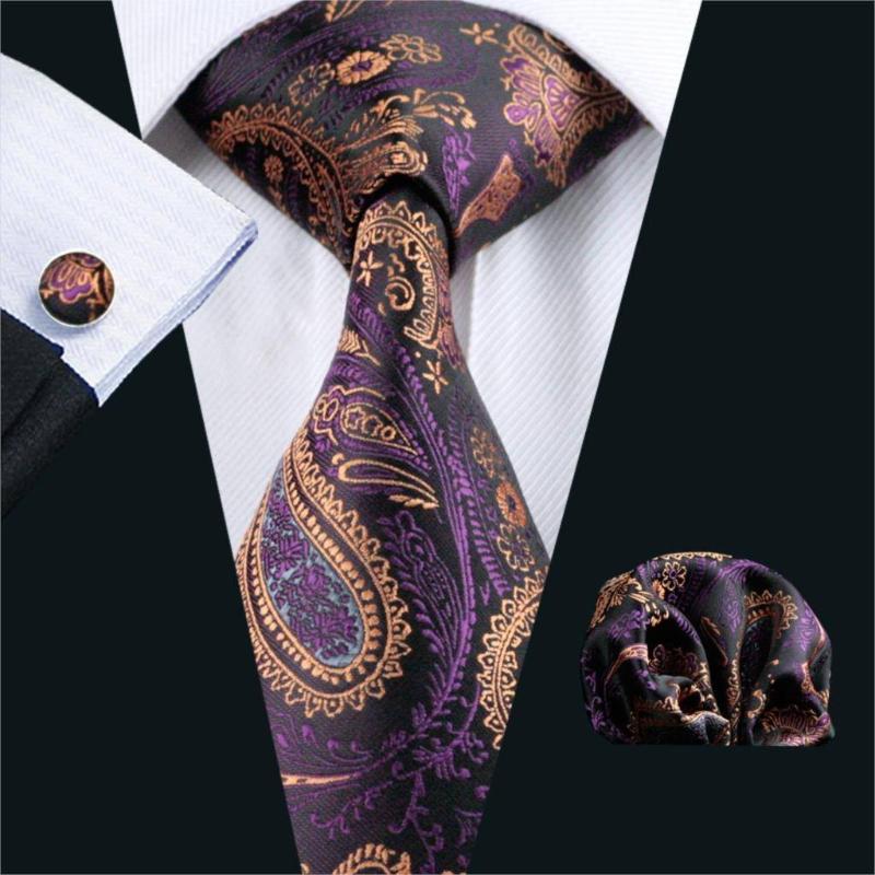 Dornan Tie, Pocket Square and Cufflinks - SOPHGENT