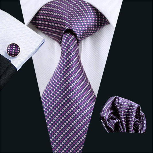 Edward Tie, Pocket Square and Cufflinks Tie sets Standard packaging   - Sophisticated Gentlemen