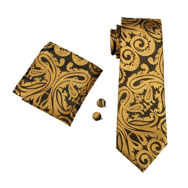 Lewis Tie, Pocket Square and Cufflinks Tie sets    - Sophisticated Gentlemen