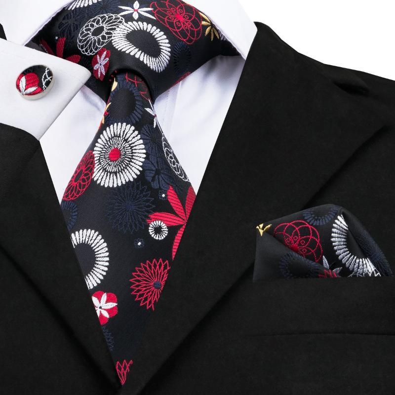 The Deep Ocean Tie, Pocket Square and Cufflinks tie sets Standard packaging   - Sophisticated Gentlemen
