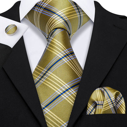 Sunset Gold Premium Tie tie sets Standard packaging   - Sophisticated Gentlemen