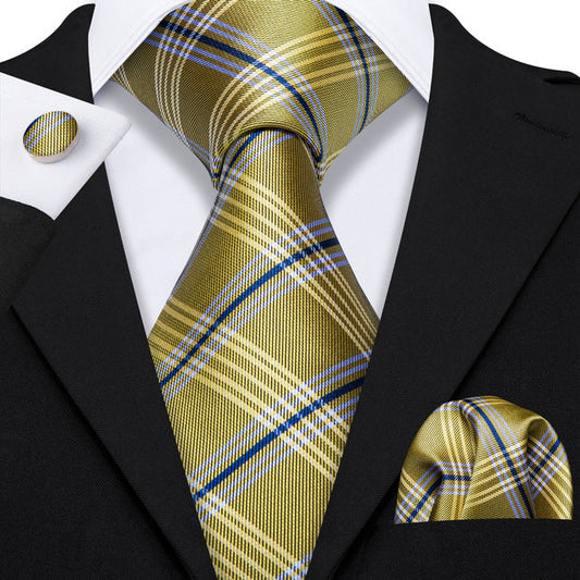Sunset Gold Premium Tie tie sets Standard packaging   - Sophisticated Gentlemen