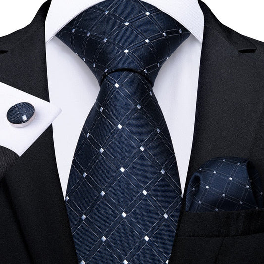Royal Ornamented Tie, Pocket Square and Cufflinks tie sets Standard packaging   - Sophisticated Gentlemen