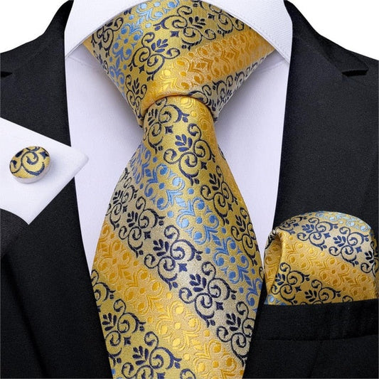 Ornament Murano Tie Set tie sets Standard packaging   - Sophisticated Gentlemen