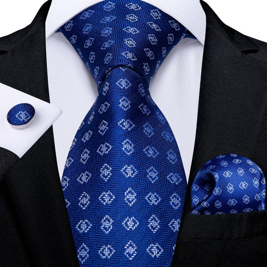 Infinity Tie, Pocket Square and Cufflinks tie sets Standard packaging   - Sophisticated Gentlemen