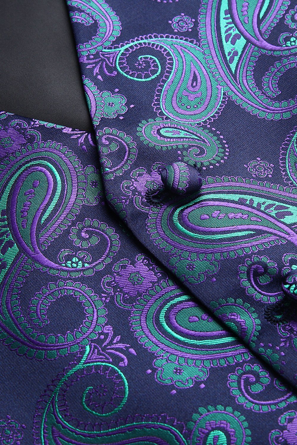 Dark Cross Wind Paisley Vest Set Vests    - Sophisticated Gentlemen